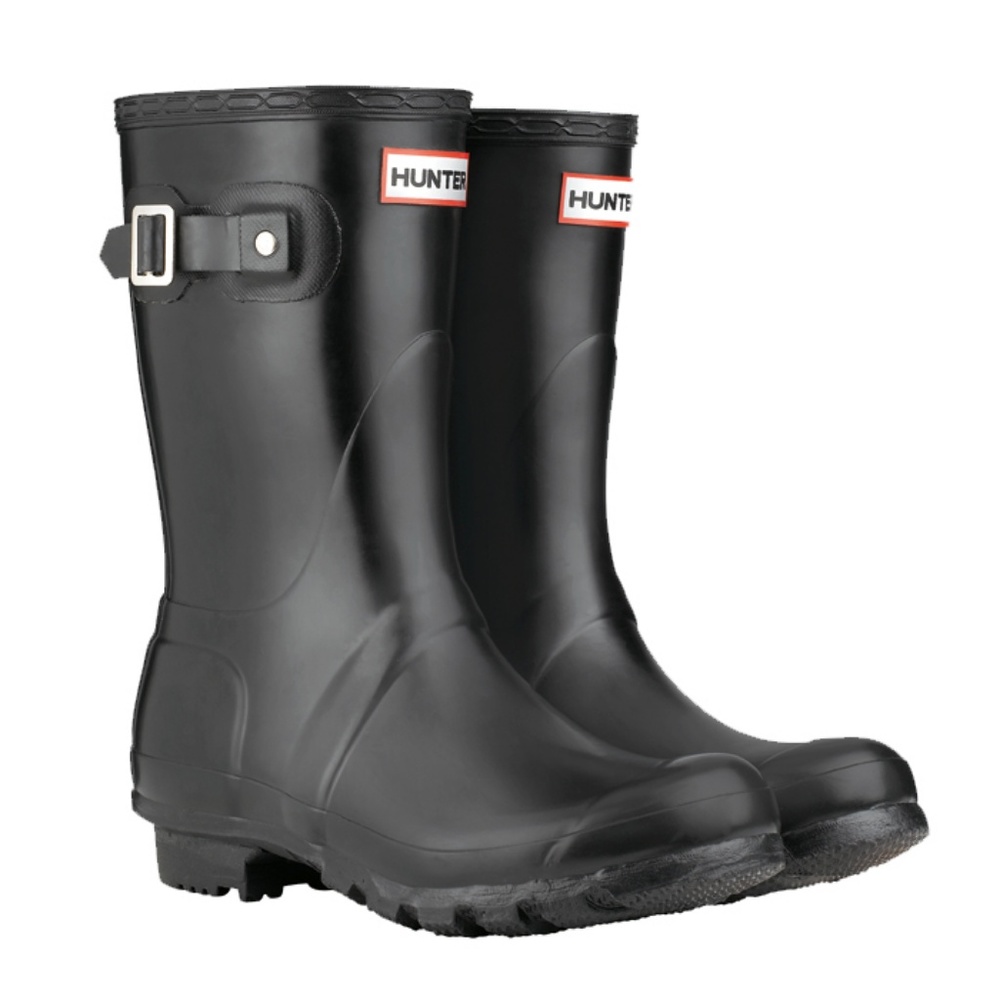 Hunter Original Short Rain Boots - Black